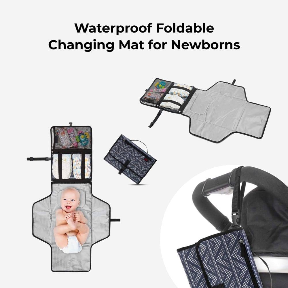Waterproof Foldable Changing Mat for Newborns