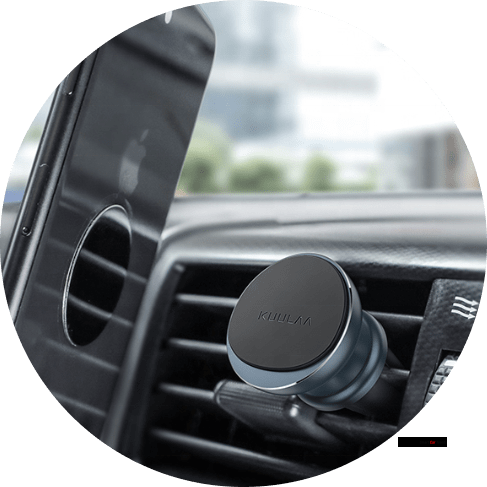 Magnetic Circle Car Air Vent Phone Holder