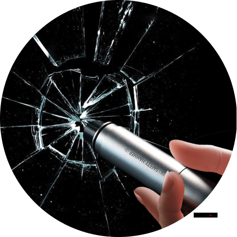 Mini Car Emergency Glassbreak Hammer & Belt-Cut Tool Car Repair & Specialty Tools