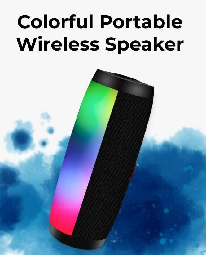 Colorful Portable Wireless Speaker Car Electronics New Arrivals