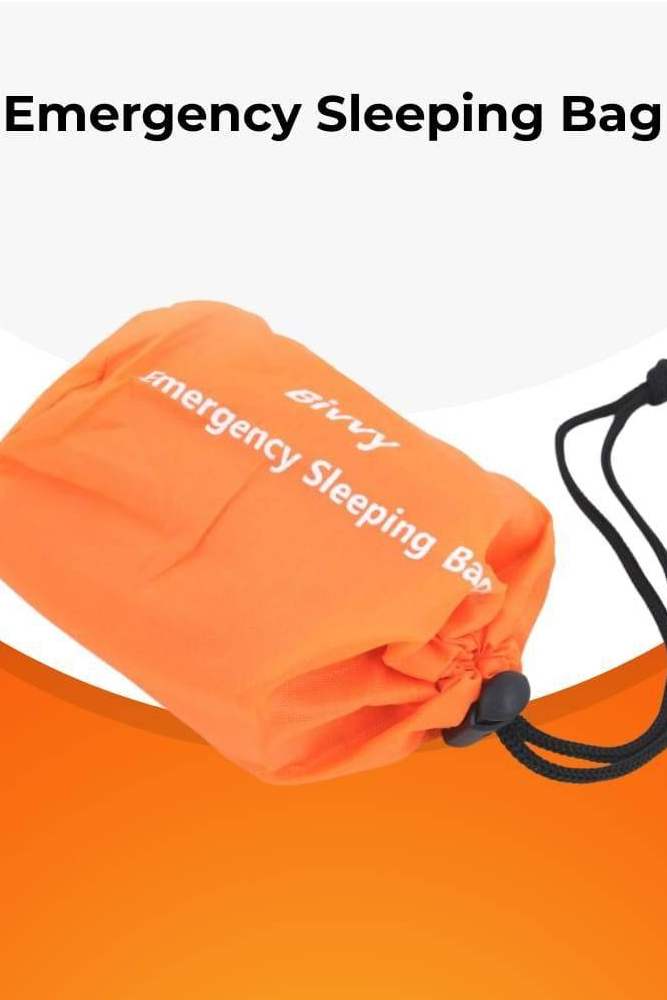 Emergency Sleeping Bag Roadtrip and Camping Essentials